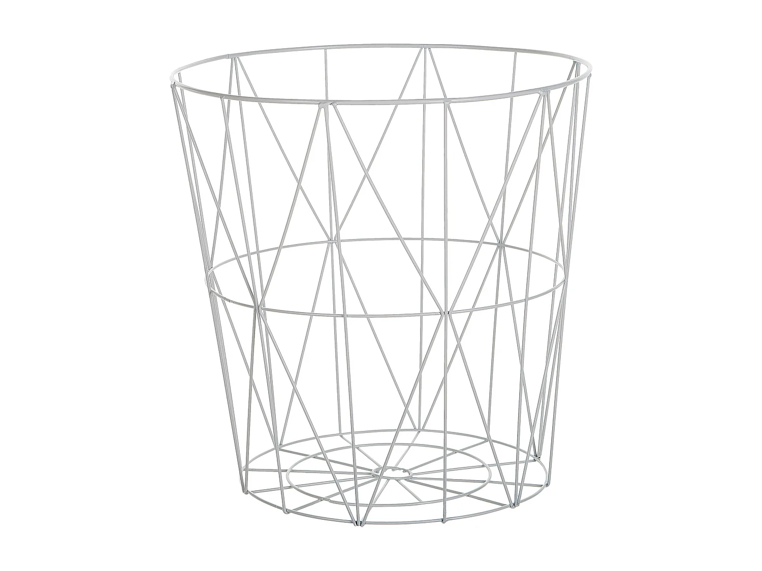 Table basse LANARK Blanc avec rangement