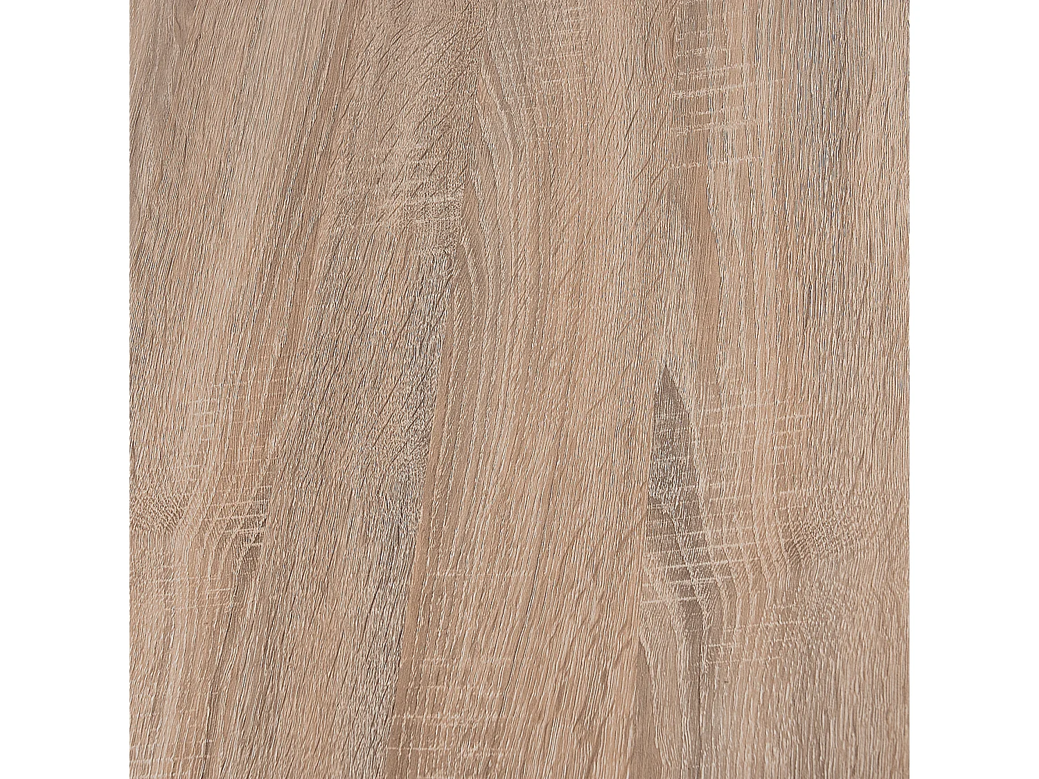 Runder Couchtisch im innovativen Design heller Holzfarbton / schwarz Melody