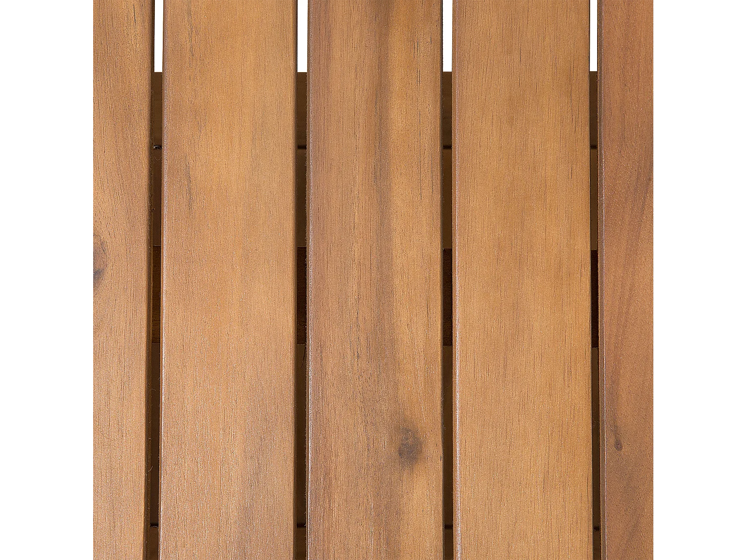 Küchenwagen 2 Etagen Akazienholz hellbraun rollbar mit 3 Getränkehaltern Sassari