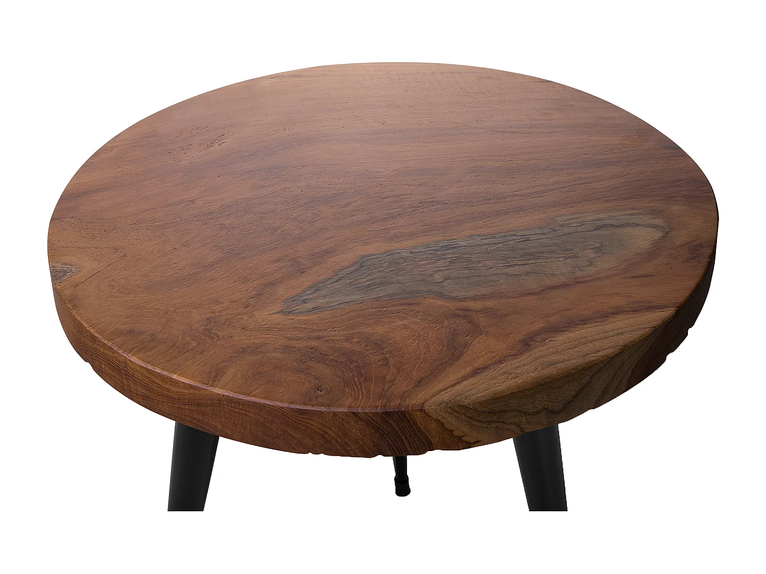 Table d'appoint DETAH Teck Marron foncé