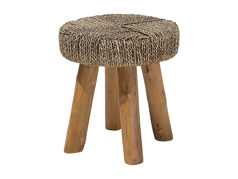 Tavolino KELSEY Legno di teak Marrone