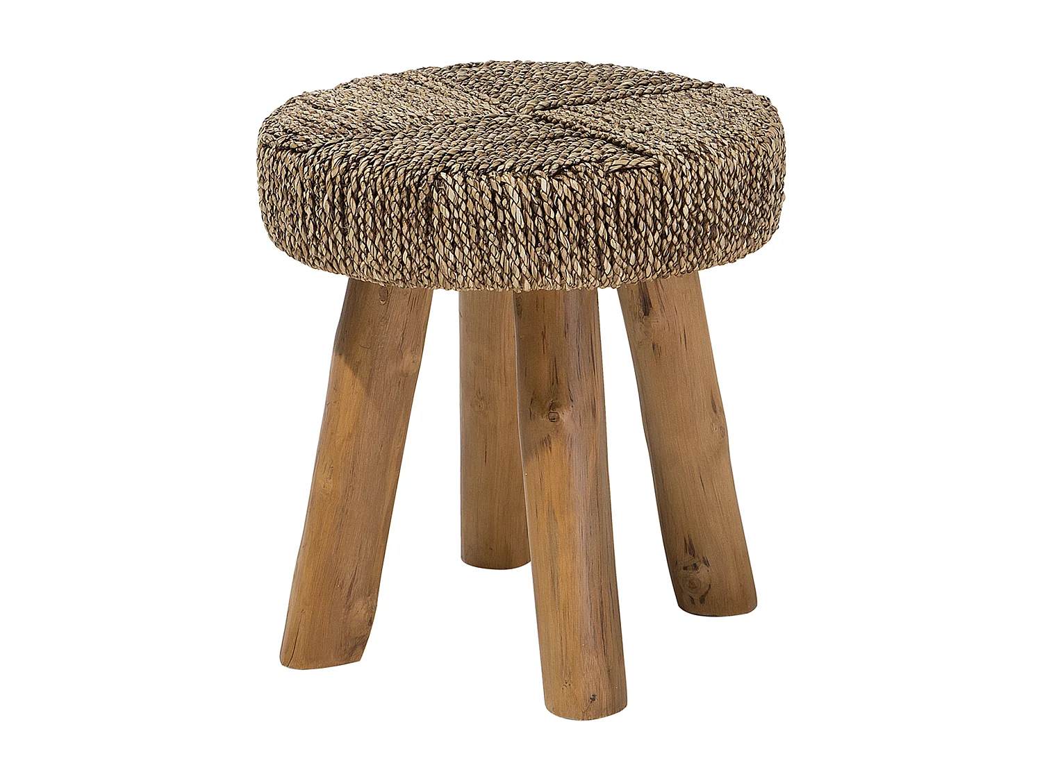 Table d'appoint KELSEY Teck Marron