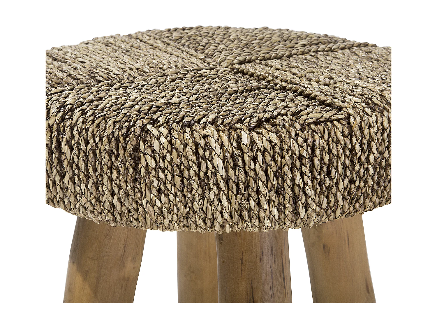 Table d'appoint KELSEY Teck Marron