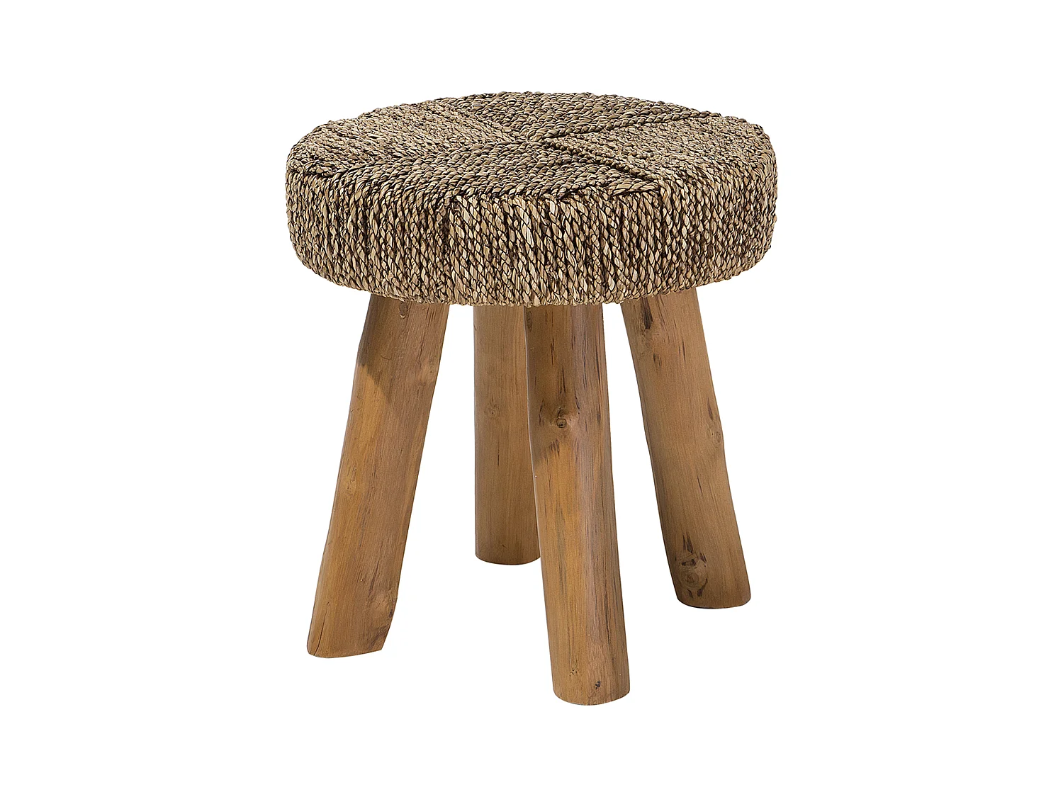 Table d'appoint KELSEY Teck Marron