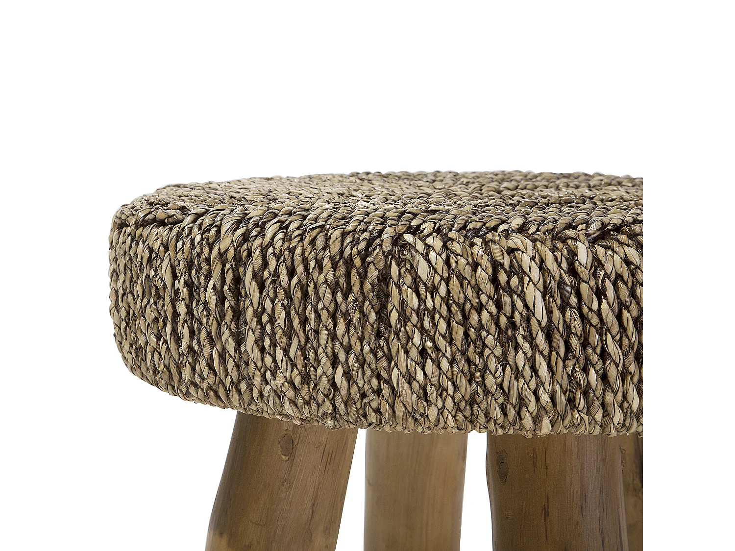 Table d'appoint KELSEY Teck Marron