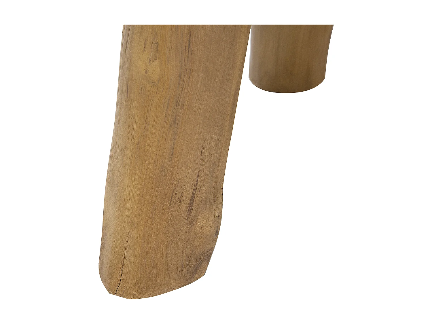 Table d'appoint KELSEY Teck Marron