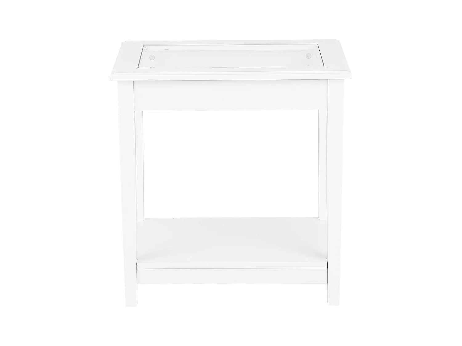 Table de chevet Table d'appoint ATTU Blanc