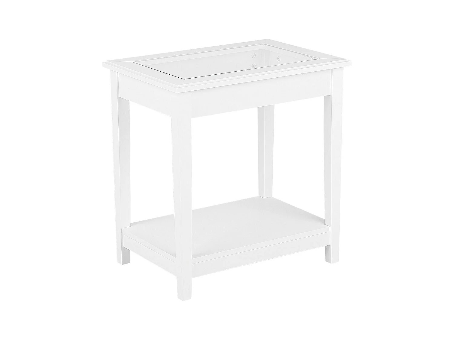 Table de chevet Table d'appoint ATTU Blanc
