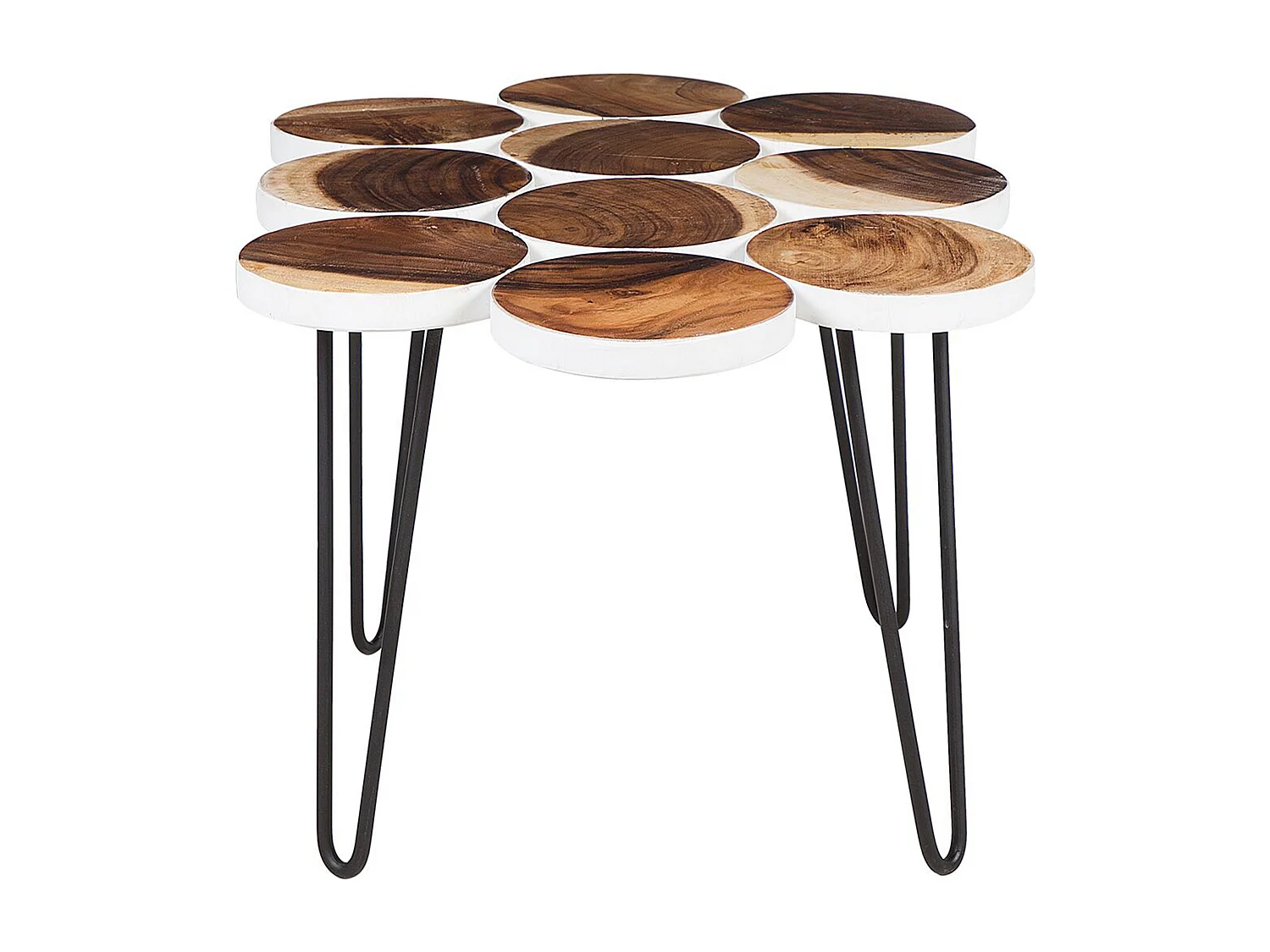 Table d'appoint TIJUANA Bois Marron