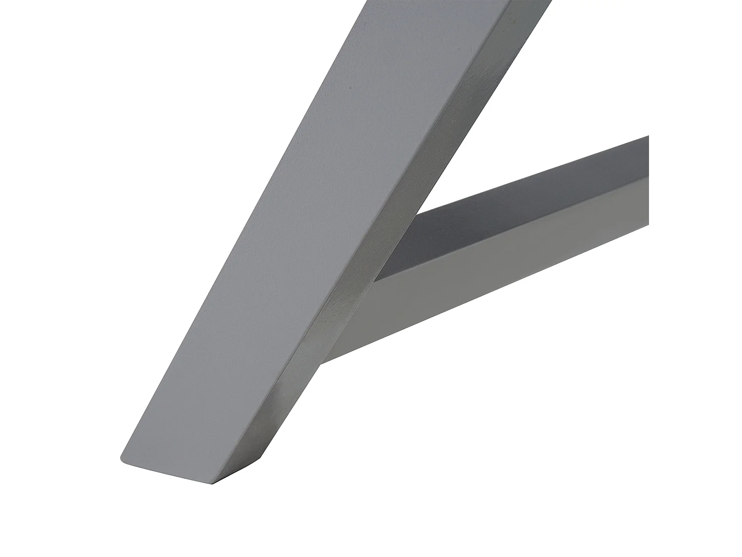 Praktischer Tablett-Tisch MDF-Platte grau Chester