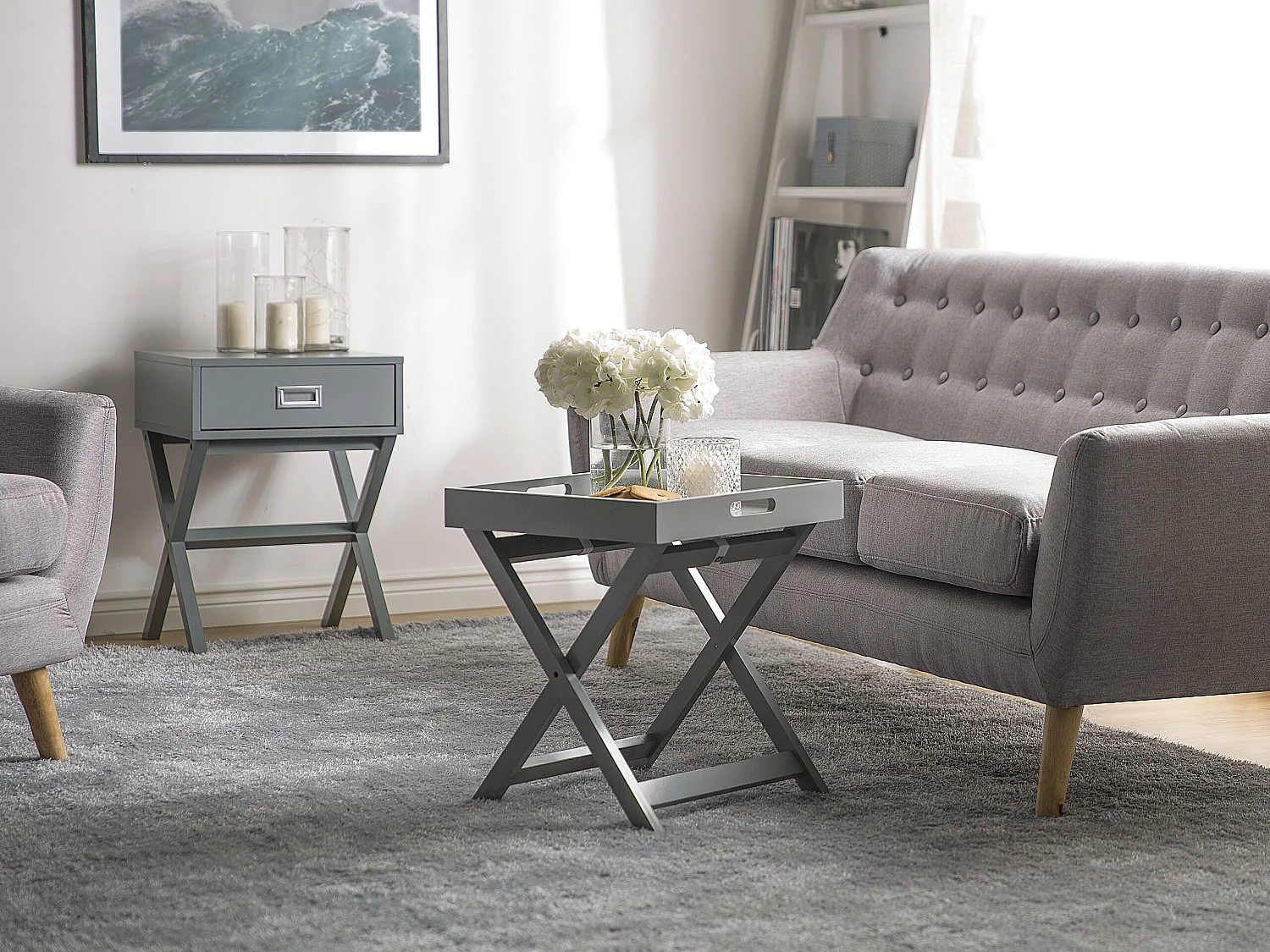 Table basse CHESTER Gris