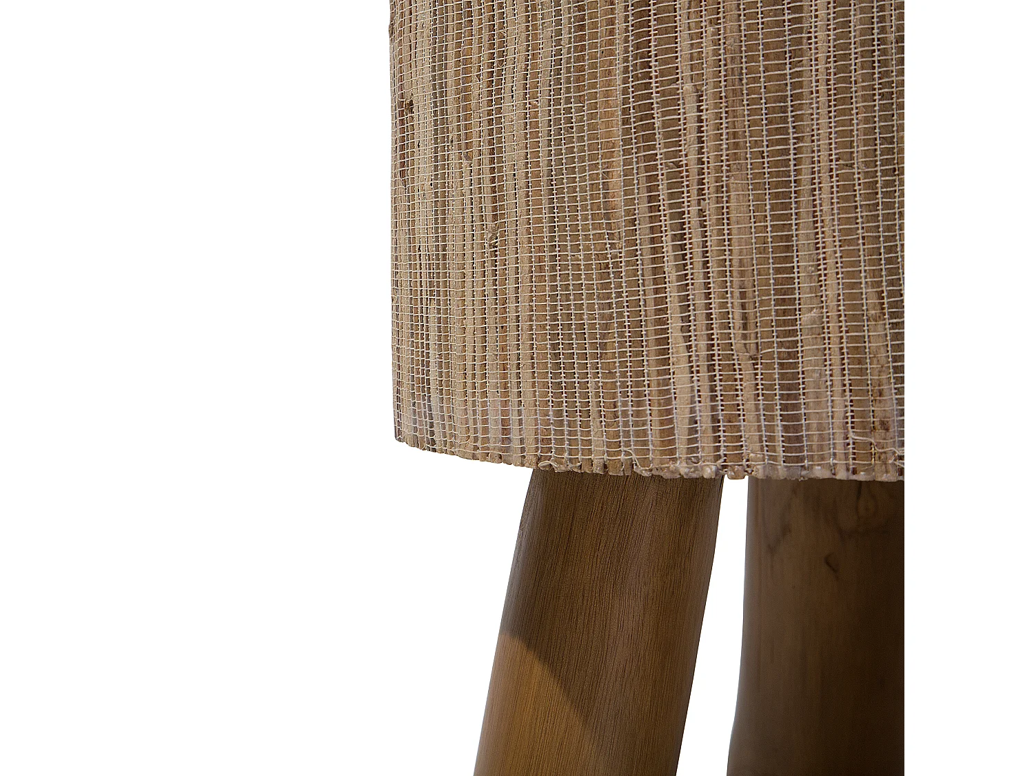 Table d'appoint TULITA Teck Marron clair