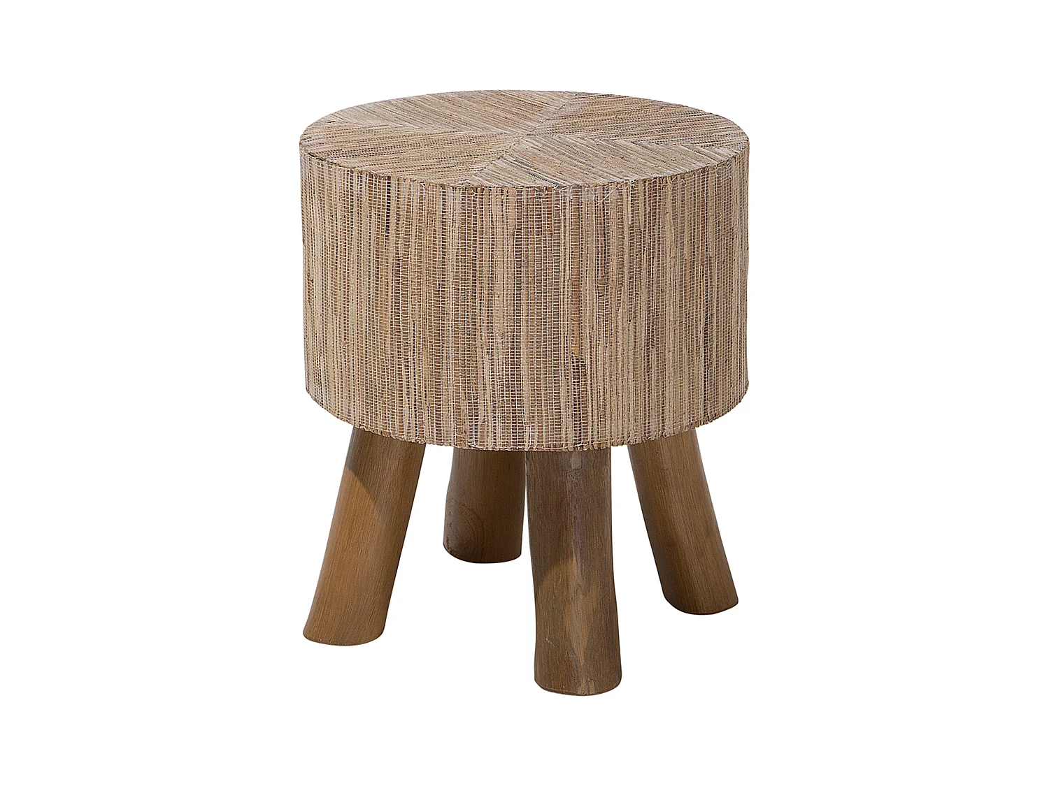 Table d'appoint TULITA Teck Marron clair