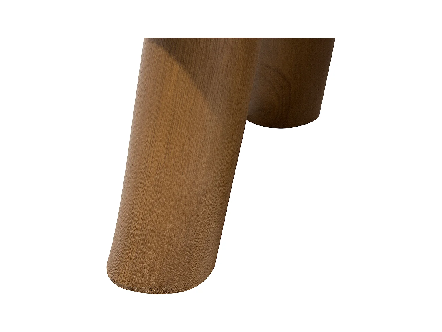 Mesa de apoio TULITA Madeira de teca Castanho claro
