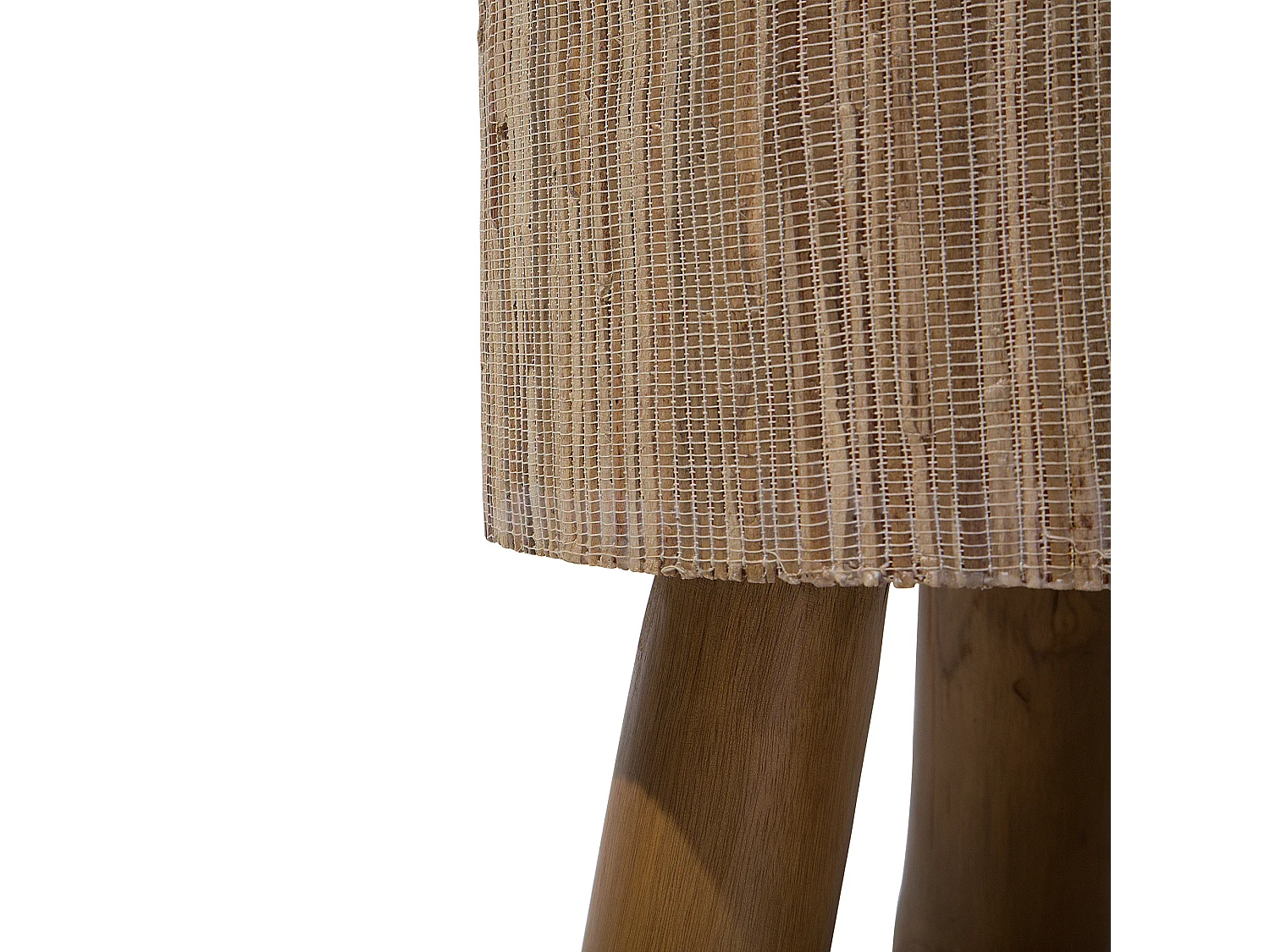 Table d'appoint TULITA Teck Marron clair