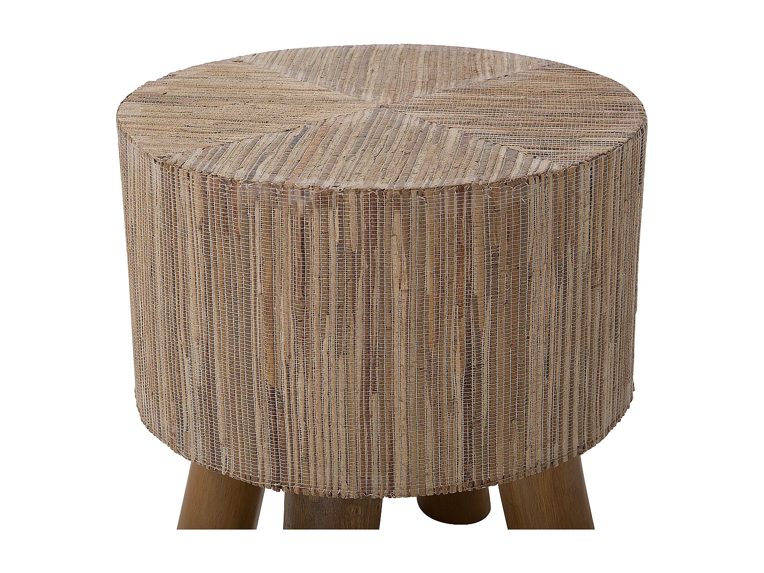 Table d'appoint TULITA Teck Marron clair