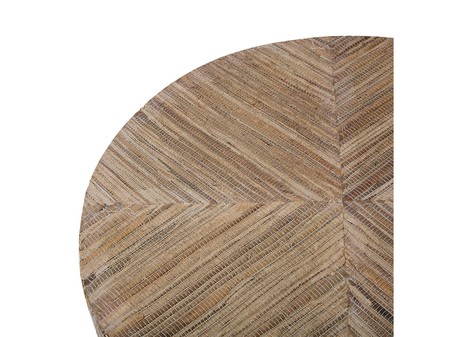 Mesa de apoio TULITA Madeira de teca Castanho claro