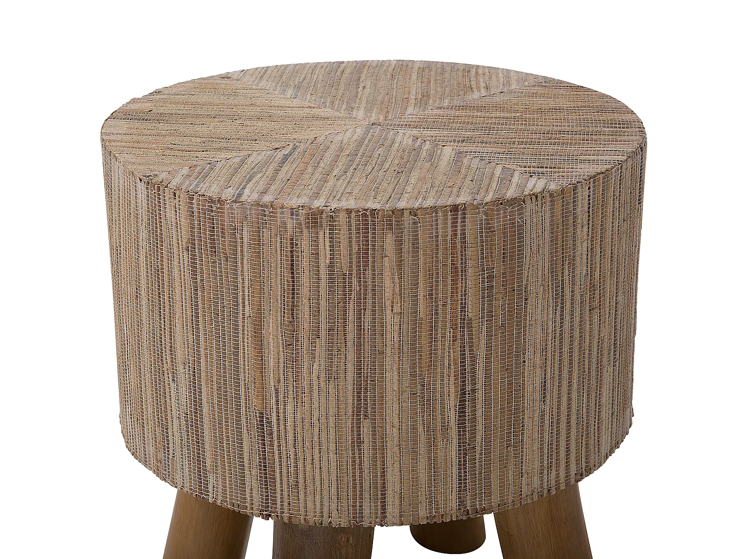 Mesa de apoio TULITA Madeira de teca Castanho claro