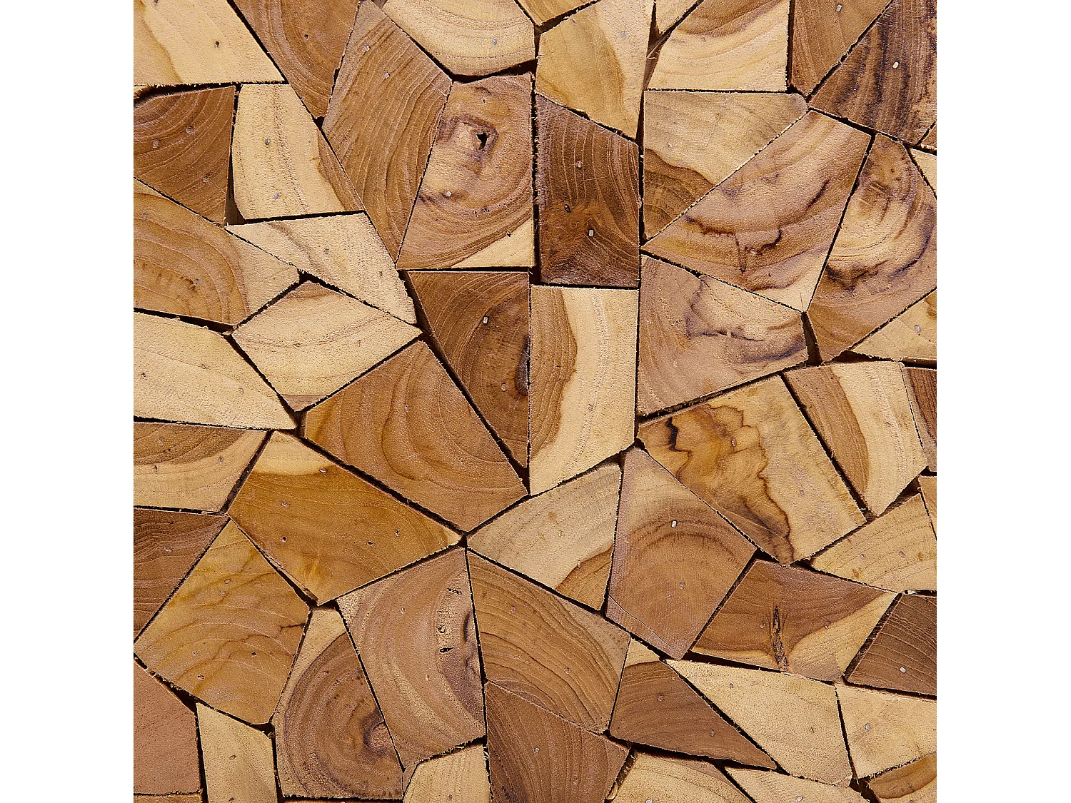 Table d'appoint THORSBY Teck Marron