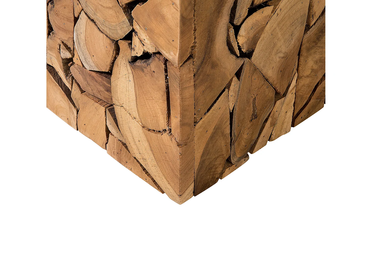 Table d'appoint NELSON Teck Marron