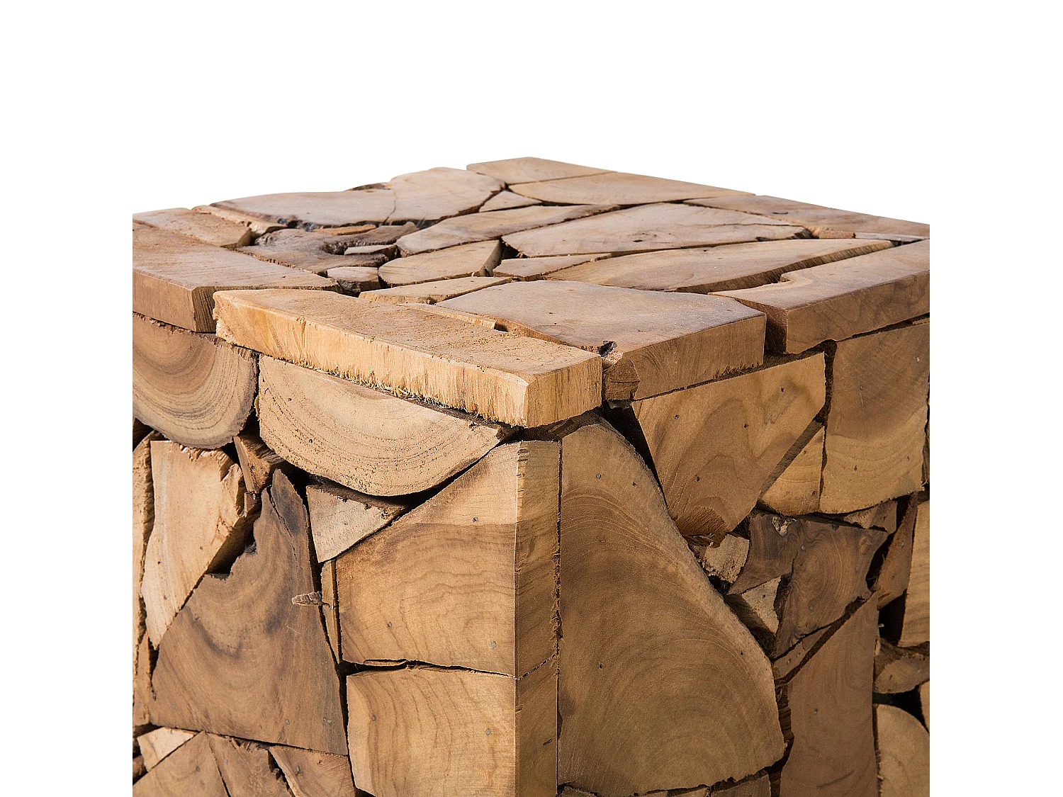 Bijzettafel NELSON Teakhout Bruin