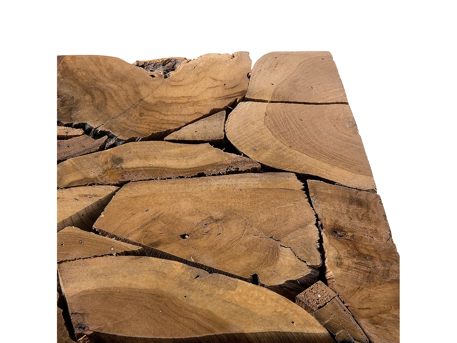 Bijzettafel NELSON Teakhout Bruin