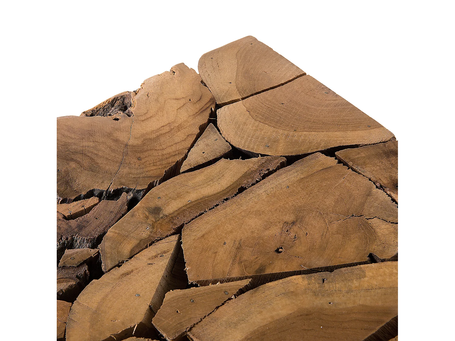 Bijzettafel NELSON Teakhout Bruin