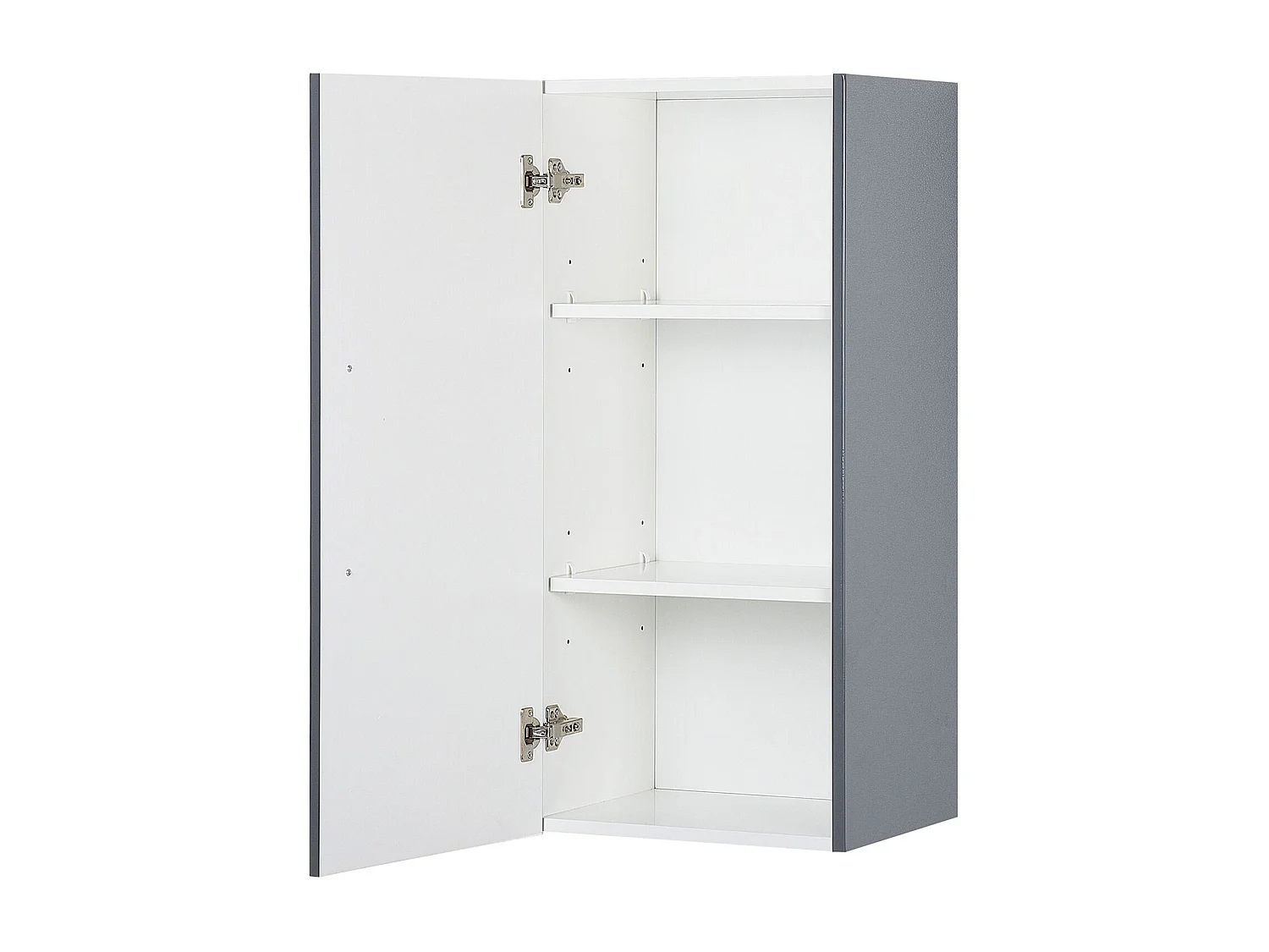 Armadio a muro per il bagno BILBAO 40 cm Grigio