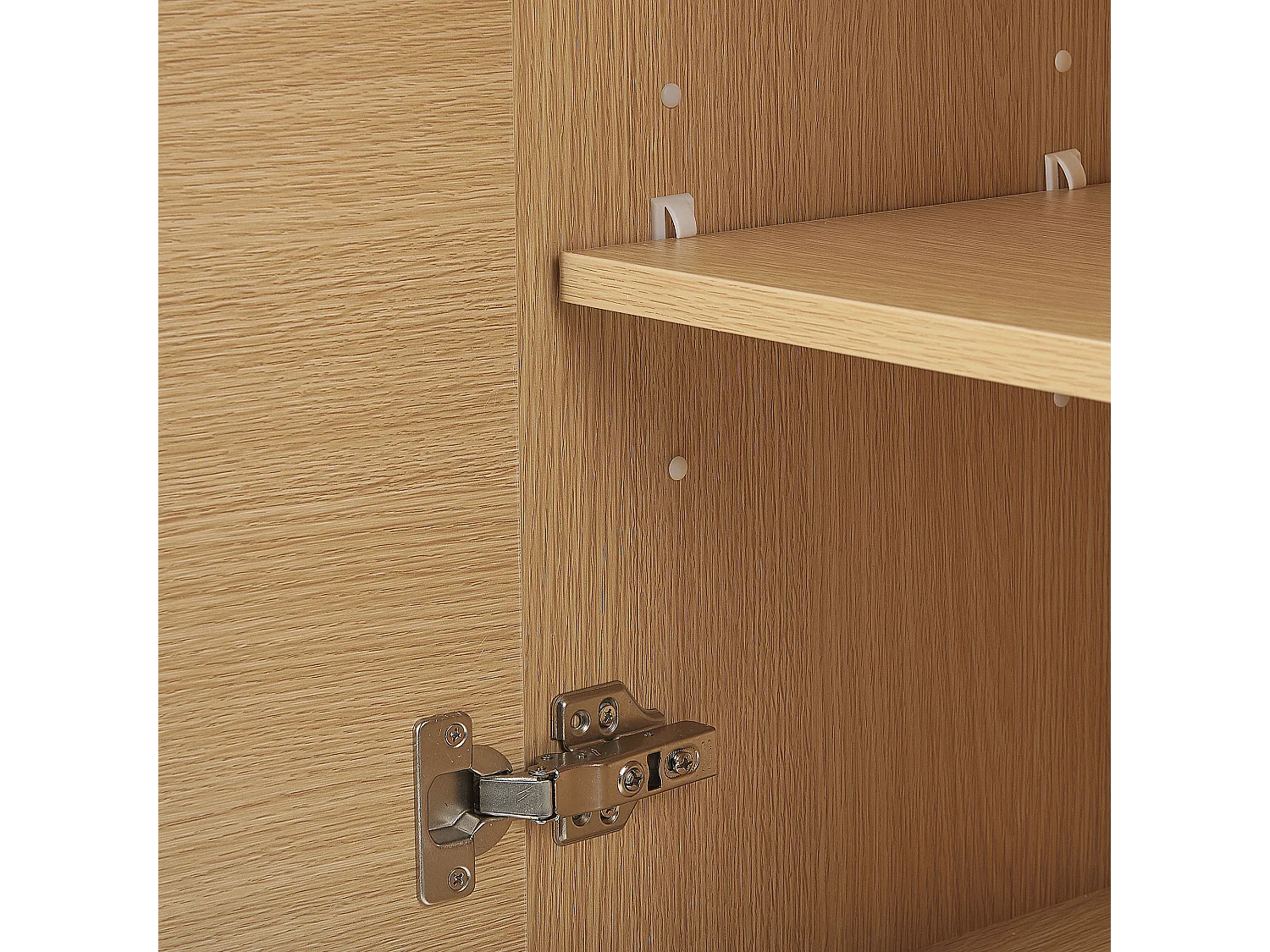 Armadio a muro per il bagno MATARO 40 cm Marrone chiaro