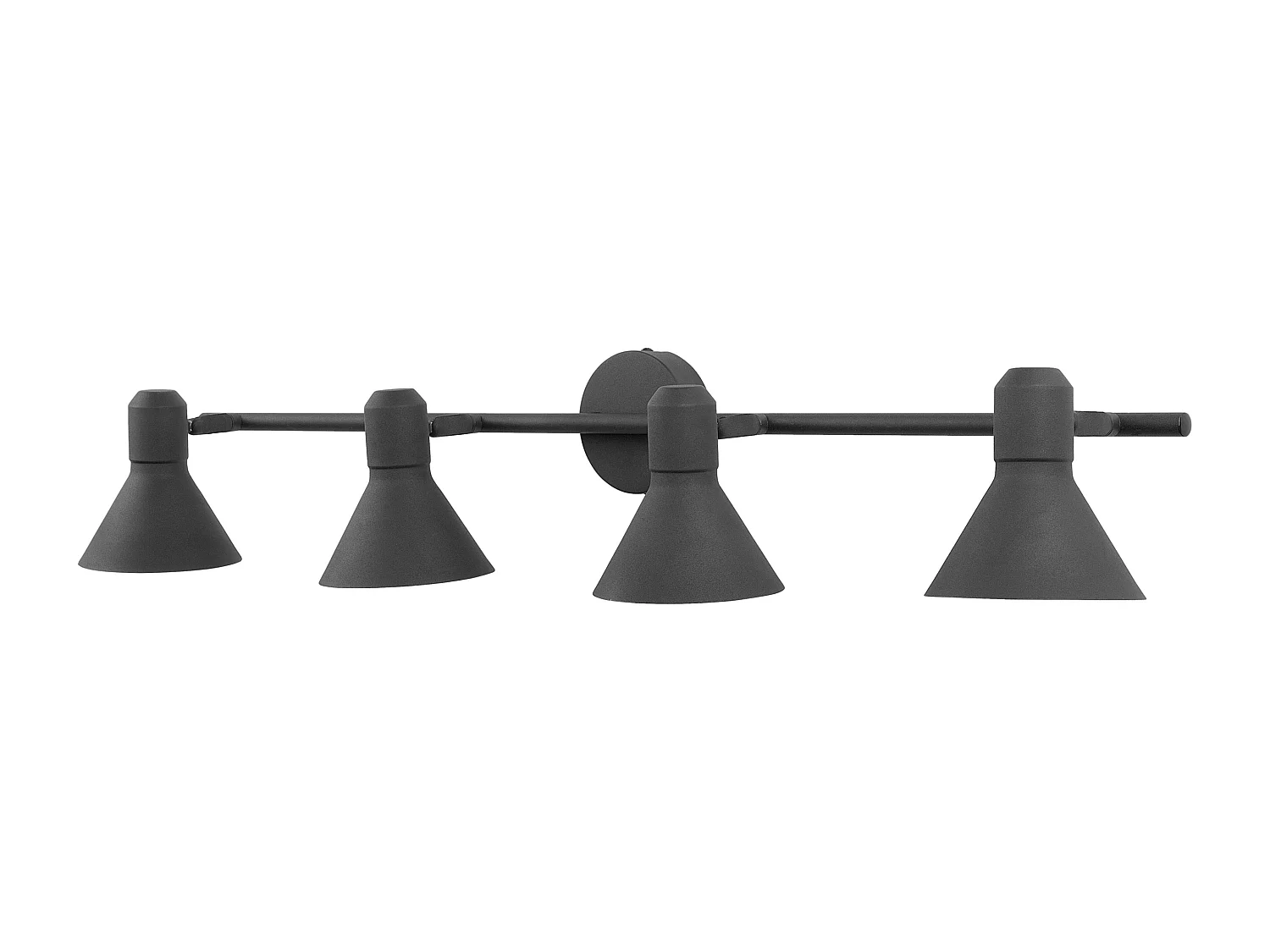 Lampe murale noire et dorée MERSEY IV