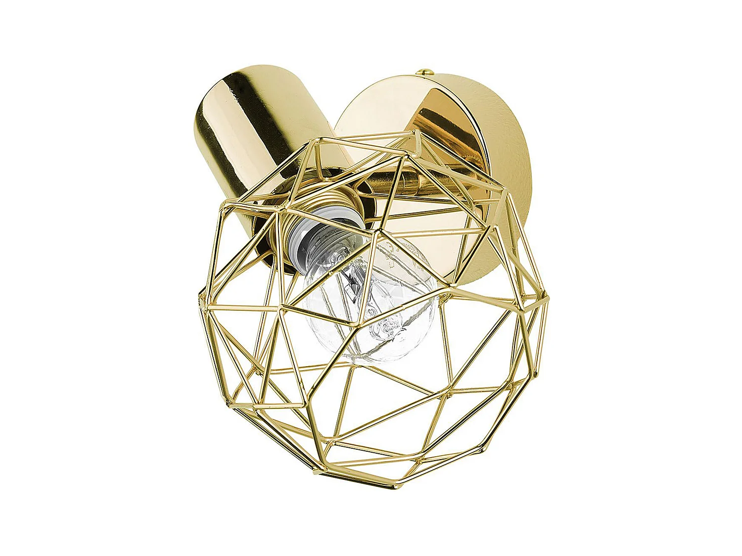 Moderne und stilvolle Wandlampe gold 2er Set Chenab