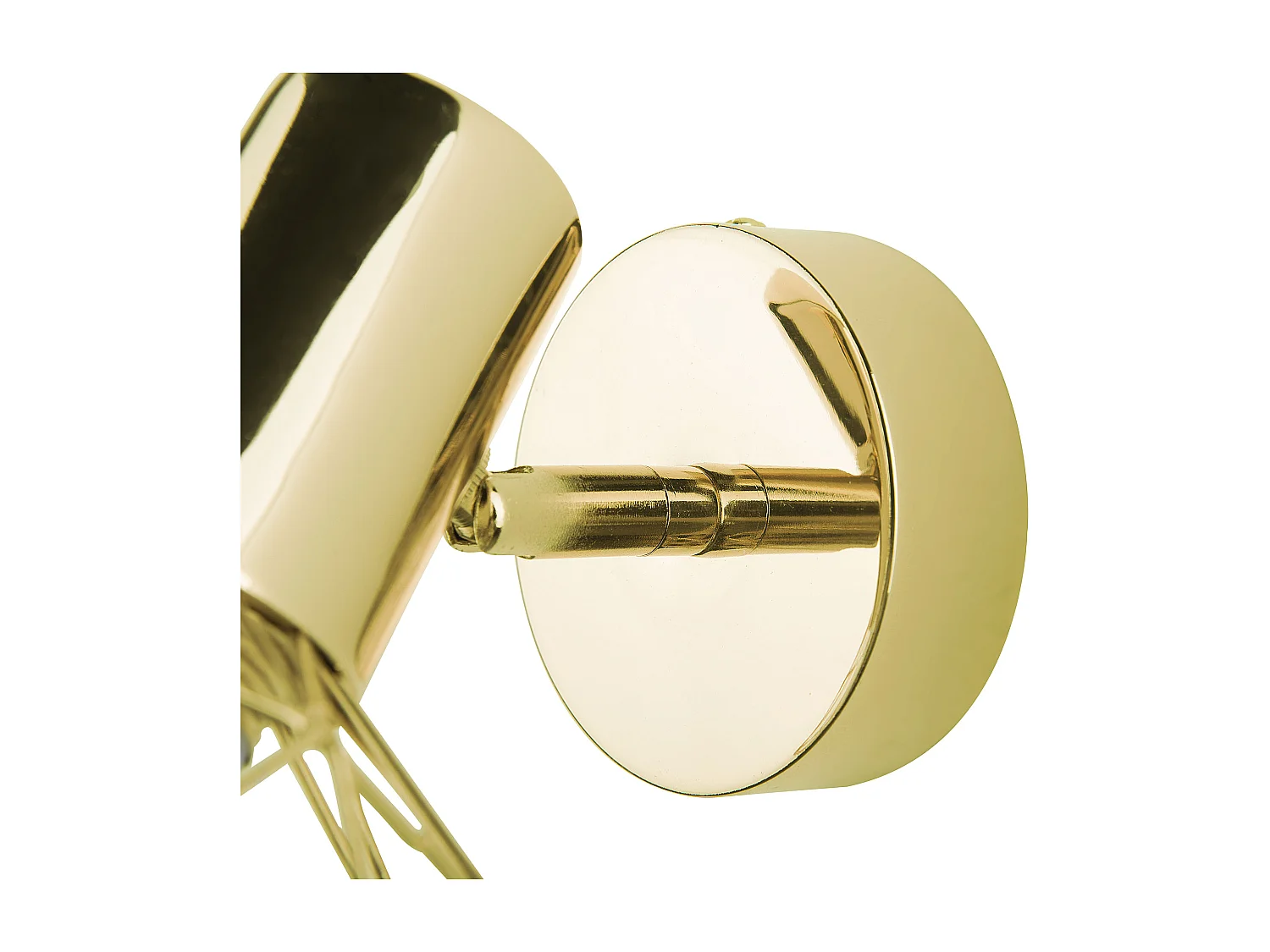 Lot de 2 spots CHENAB Réglable Métal Doré