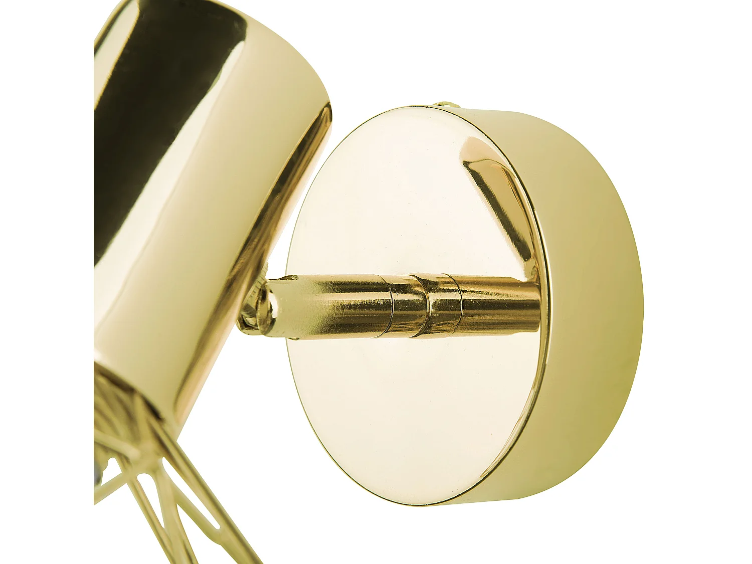 Lot de 2 spots CHENAB Réglable Métal Doré