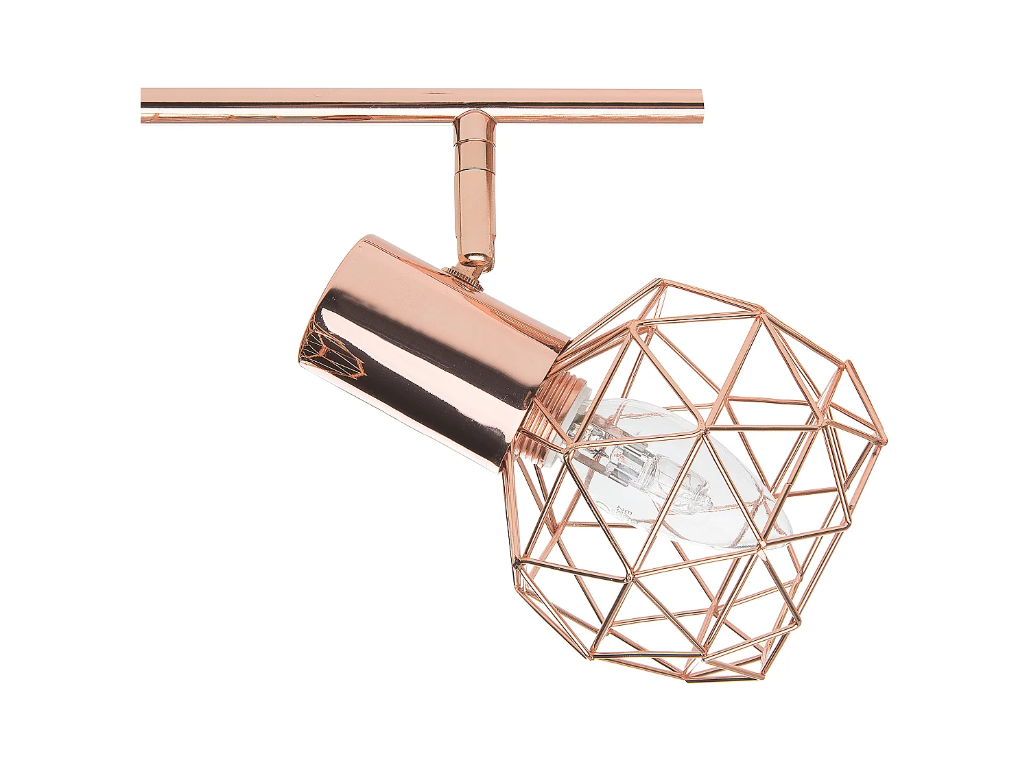 4-lichts spot CHENAB Verstelbaar Metaal Koper