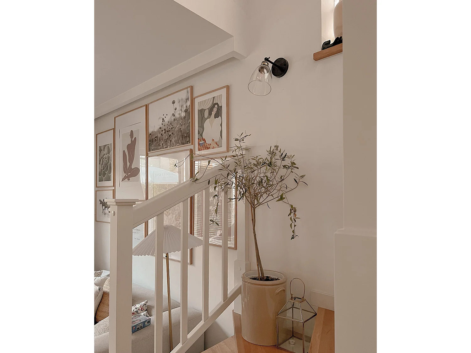 Lot de 2 lampes murales LOVAT Réglable Métal Transparent Noir