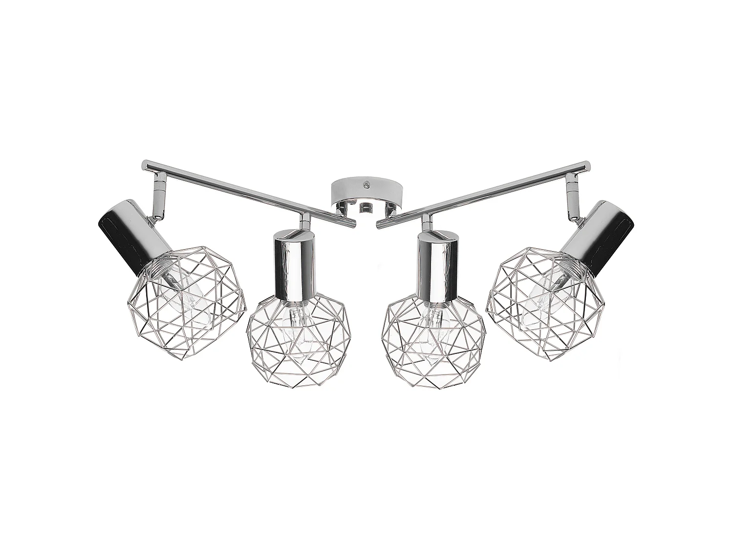 Plafondlamp zilver CHENAB