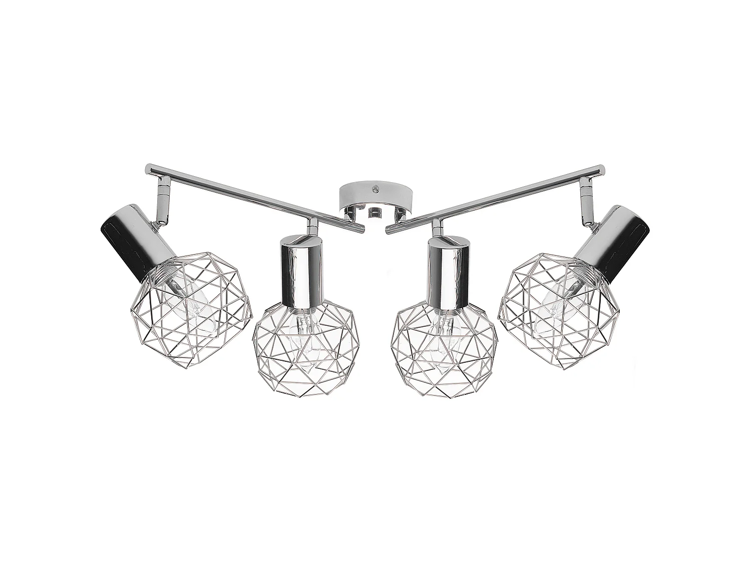 Plafondlamp zilver CHENAB