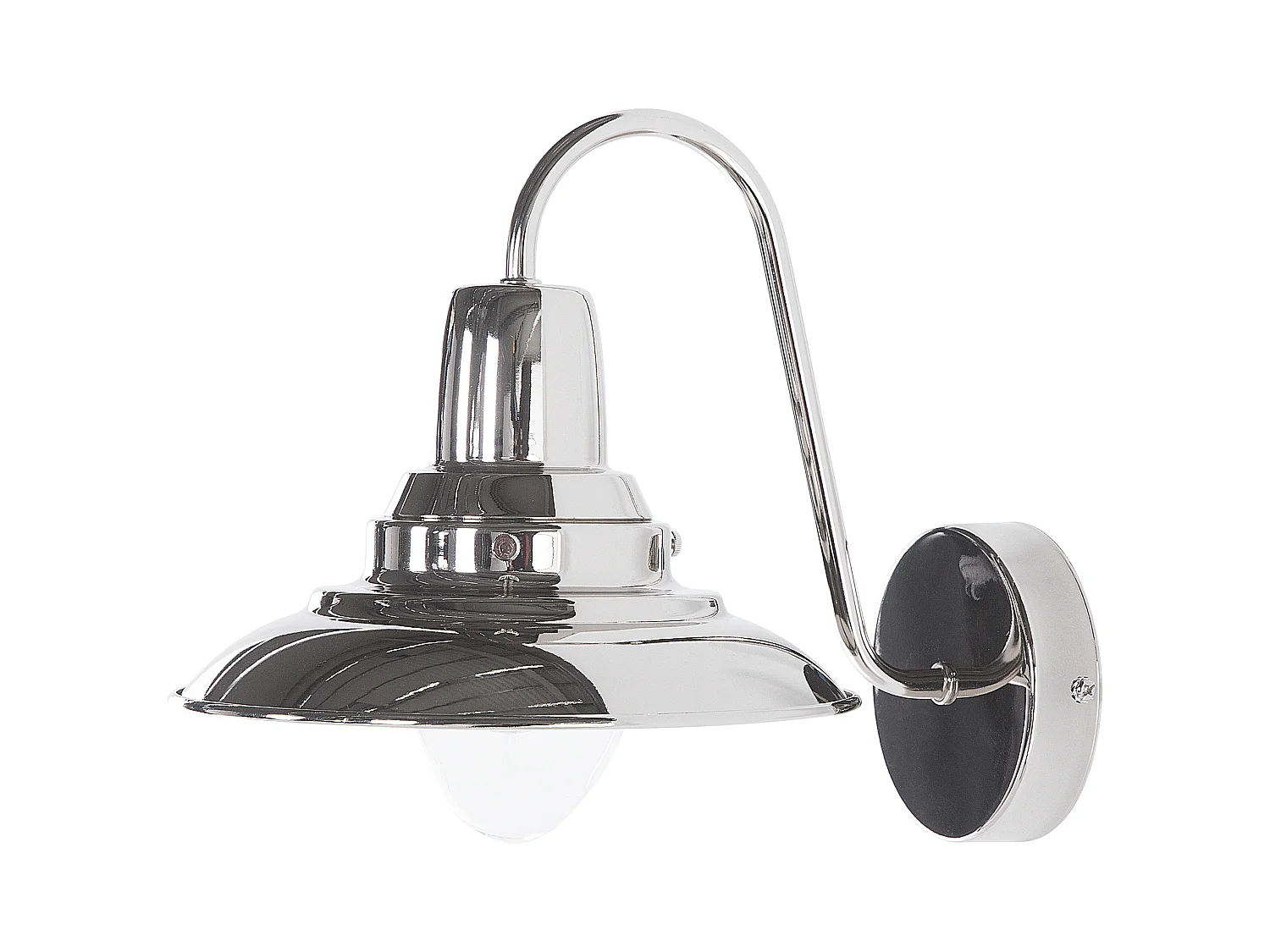 Lampe murale LUZA Métal Argenté