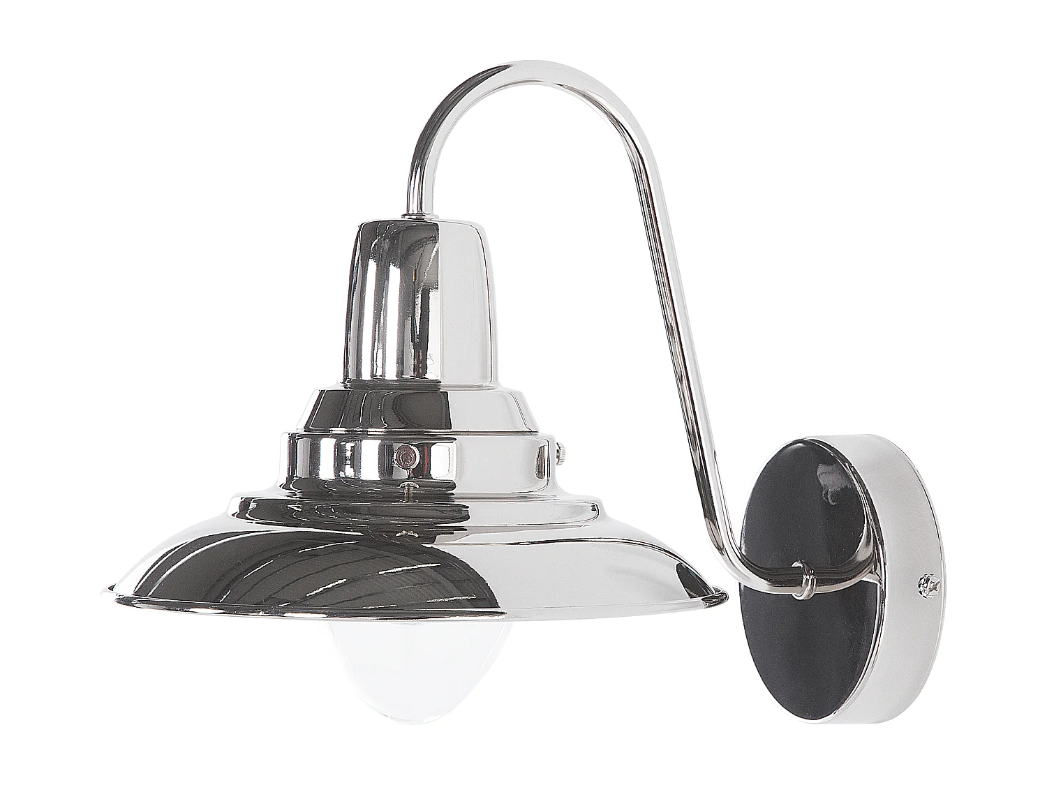 Lampa ścienna LUZA Metal Srebrny