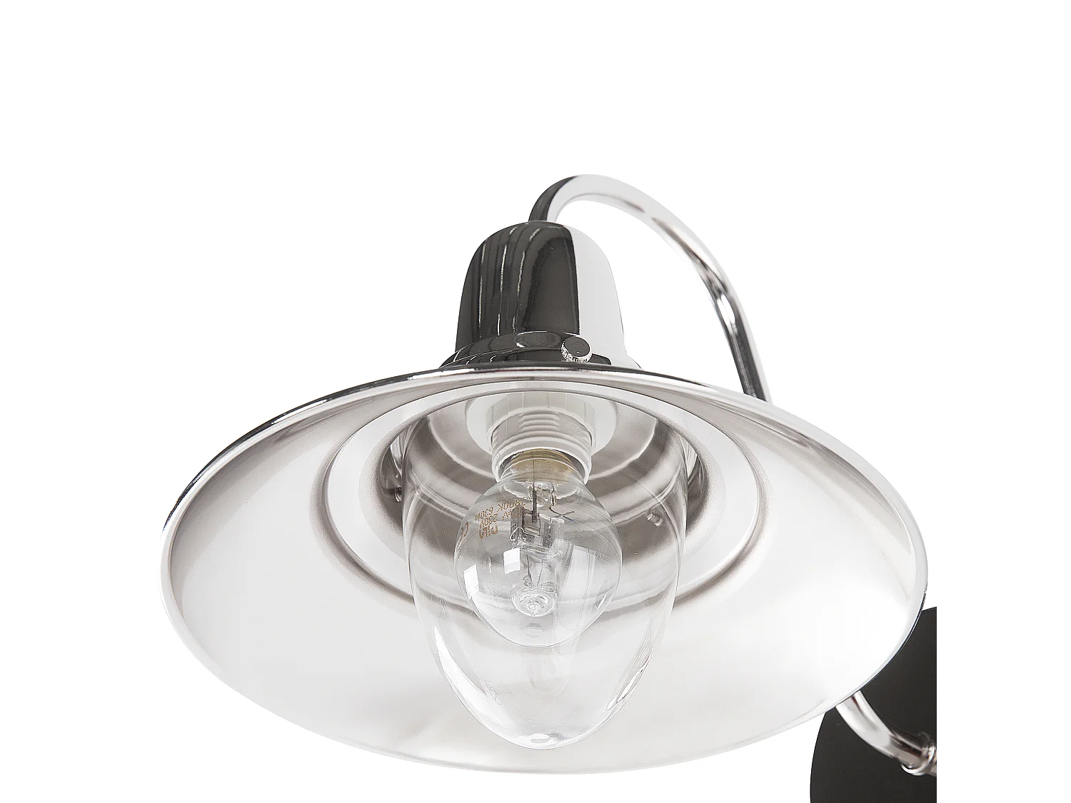 Lampe murale LUZA Métal Argenté