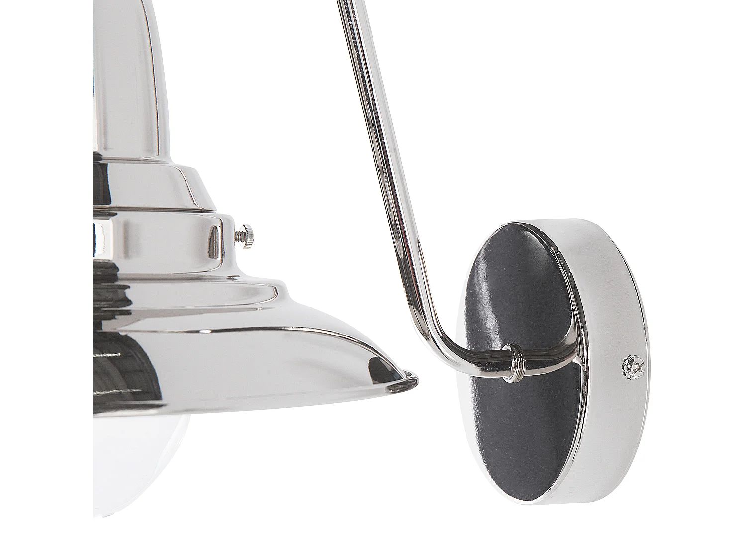 Lampe murale LUZA Métal Argenté