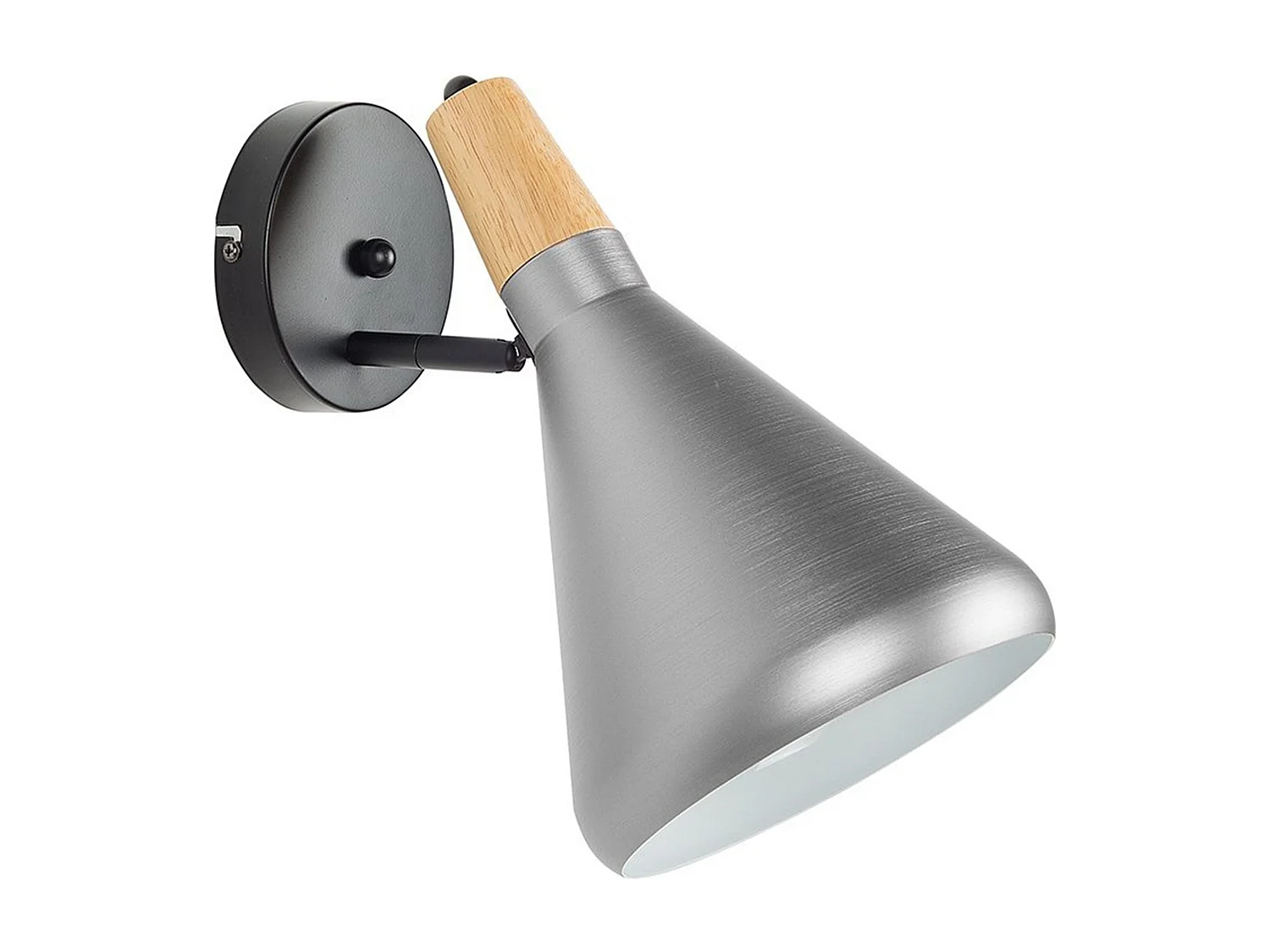 Applique murale argentée SCARPE