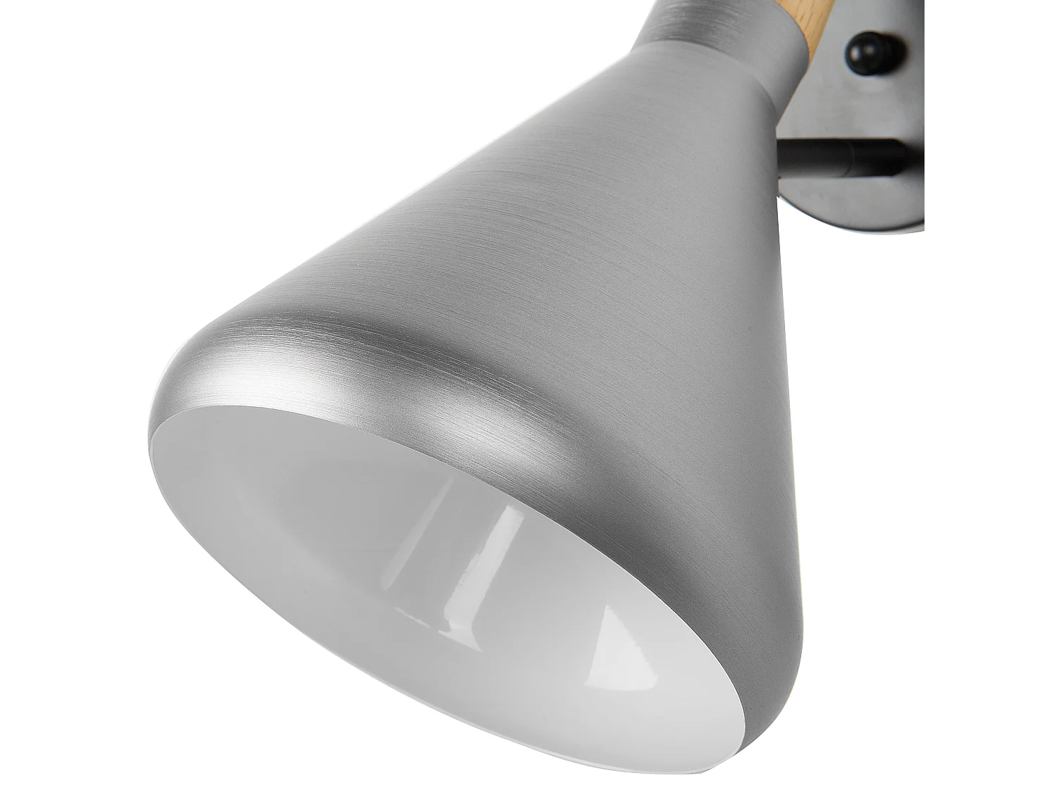 Applique murale argentée SCARPE