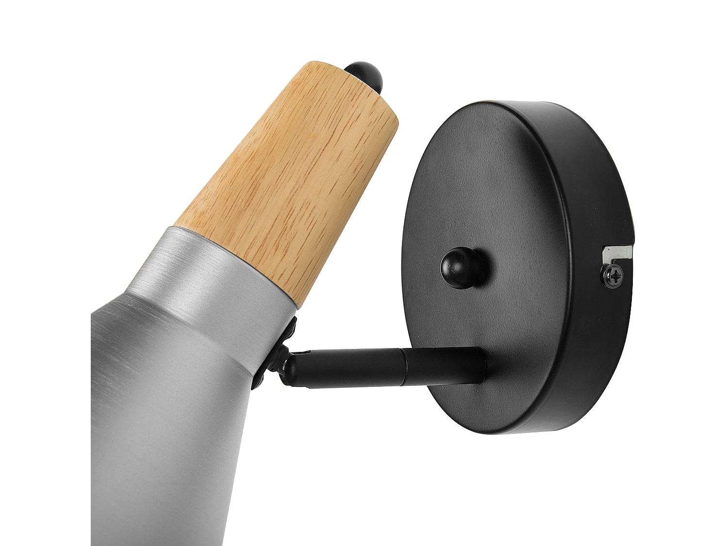 Applique murale argentée SCARPE