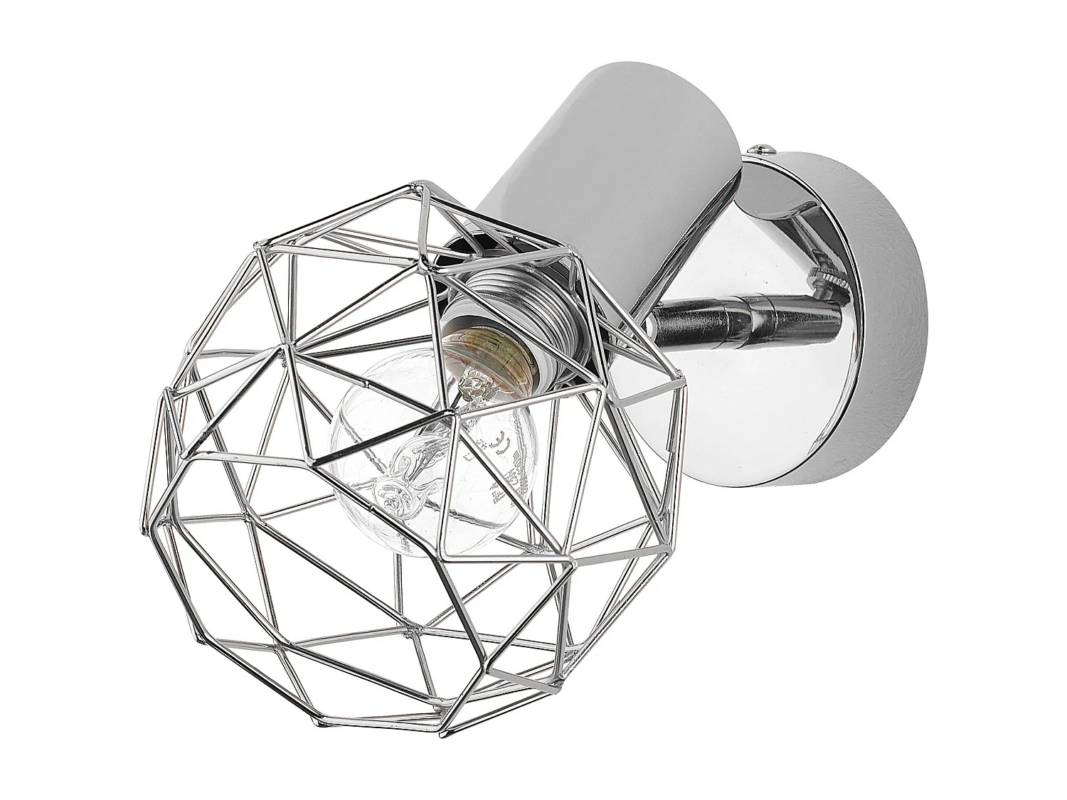 Wandlamp set van 2 zilver CHENAB