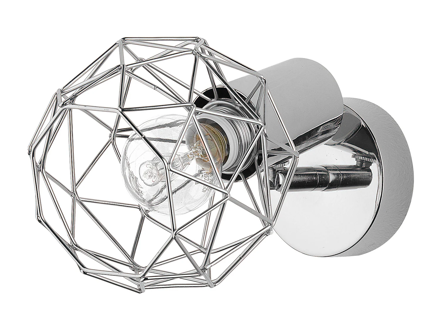 Wandlamp set van 2 zilver CHENAB