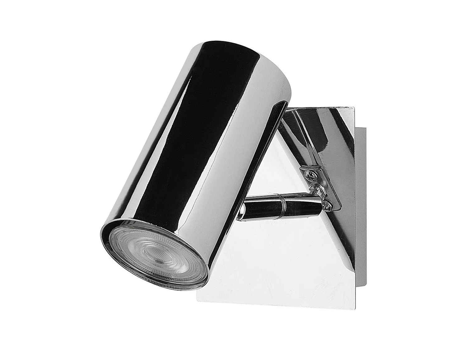 Strahler 2er Set ROSETTA verstellbar Metall Silber