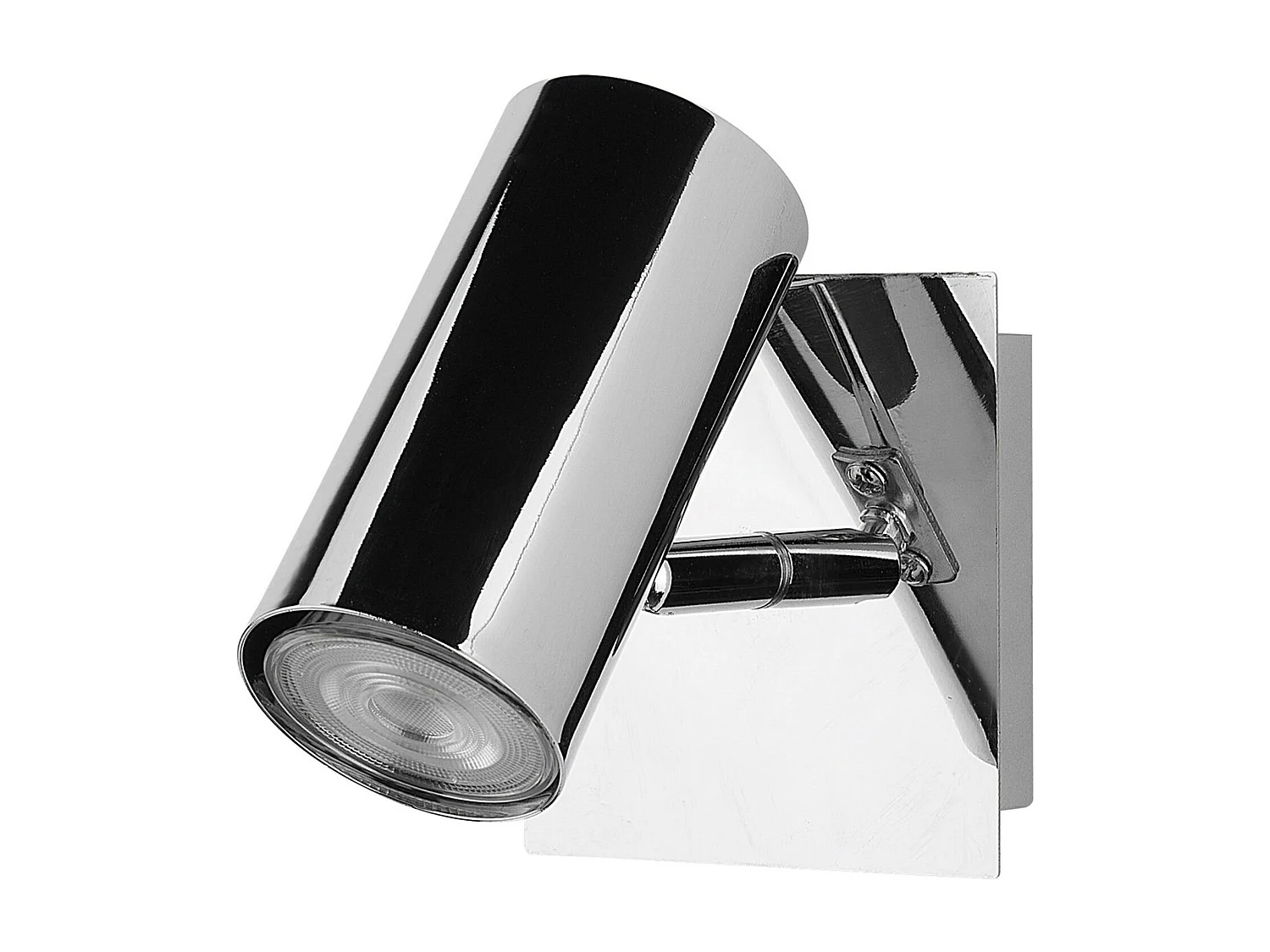 Set di 2 faretti ROSETTA Regolabile Metallo Argento