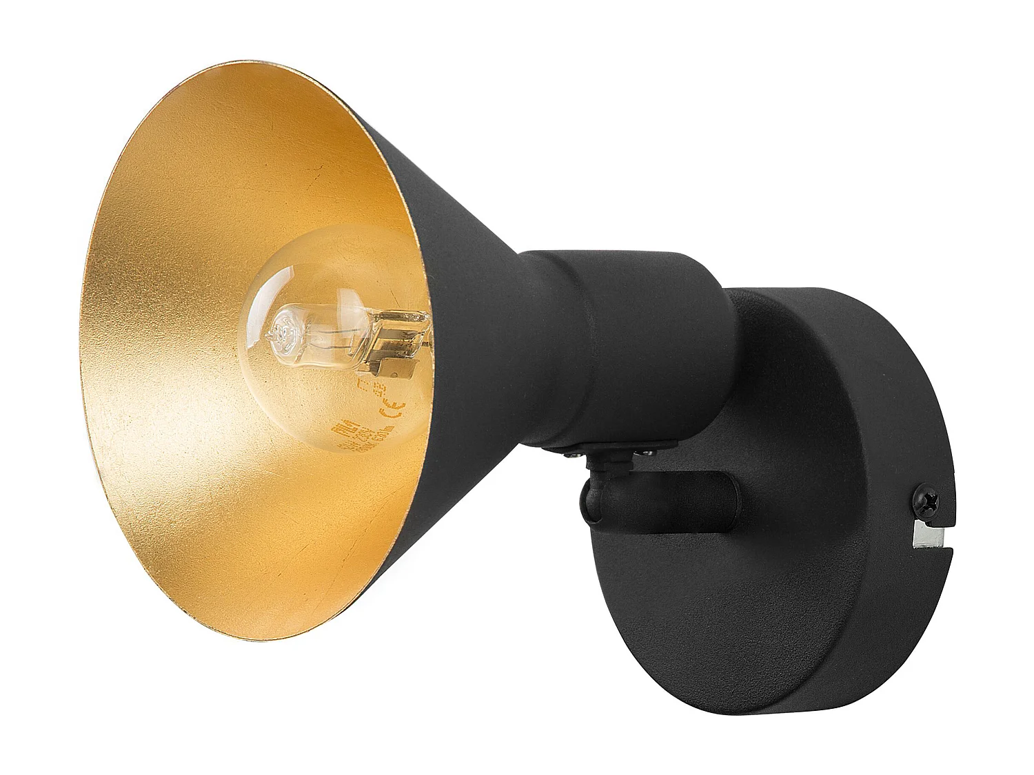 Set van 2 spotlampen MERSEY Verstelbaar Metaal Zwart