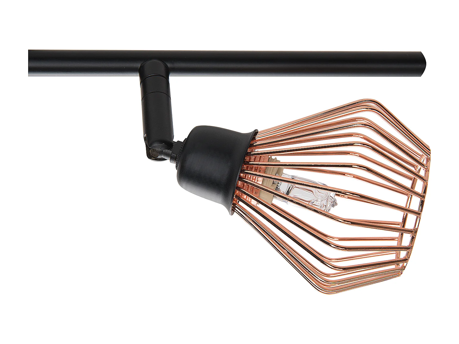 2-lichts spot VOLGA Verstelbaar Metaal Zwart